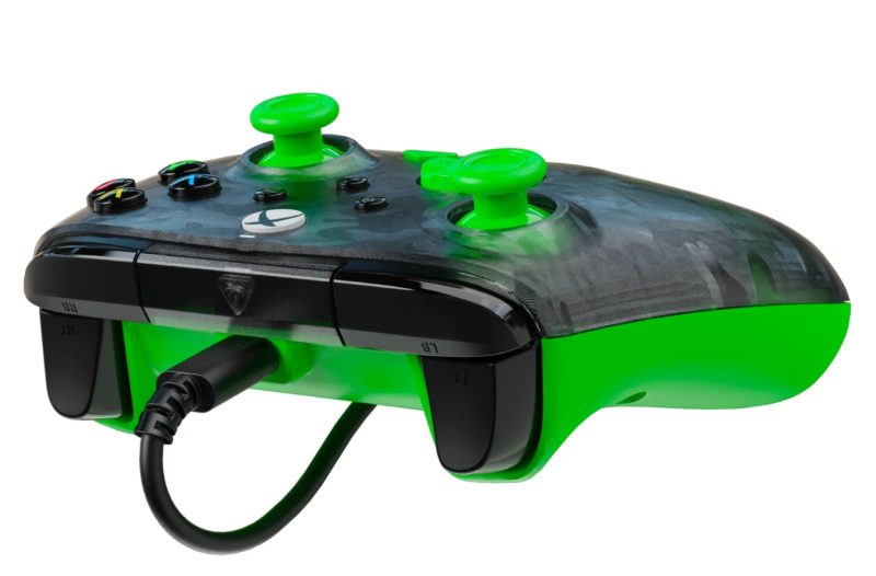 TURTLE BEACH XBOX WIRED REMATCH CONTROLLER GHOST CAMO BLACK/GREEN - Slika 5