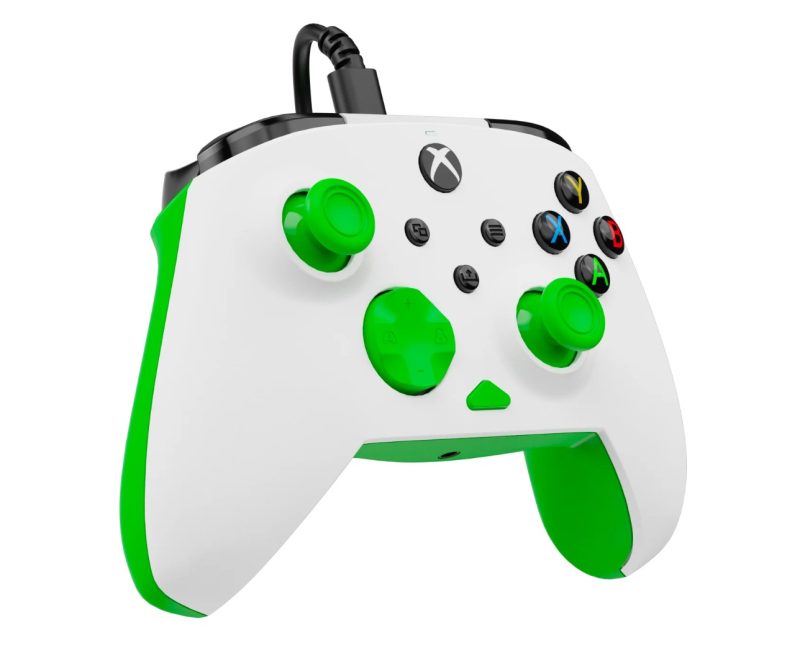 TURTLE BEACH XBOX WIRED REMATCH CONTROLLER WHITE/GREEN - Slika 6