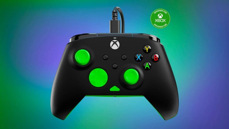 TURTLE BEACH XBOX WIRED REMATCH CONTROLLER BLACK/GREEN
