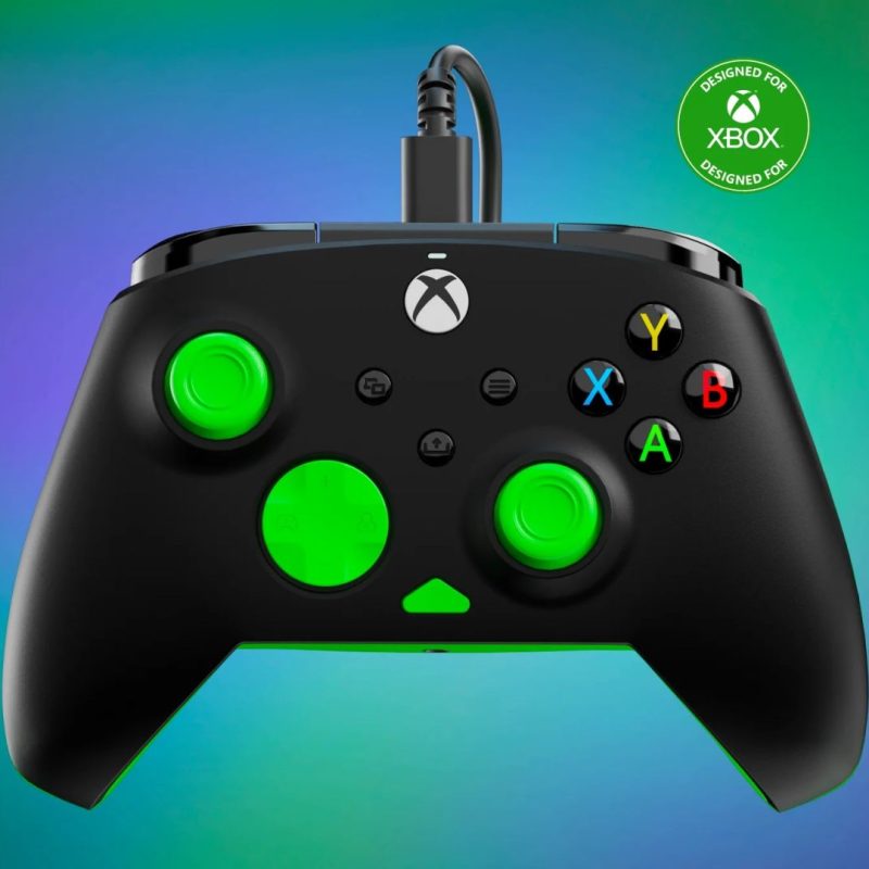 TURTLE BEACH XBOX WIRED REMATCH CONTROLLER BLACK/GREEN