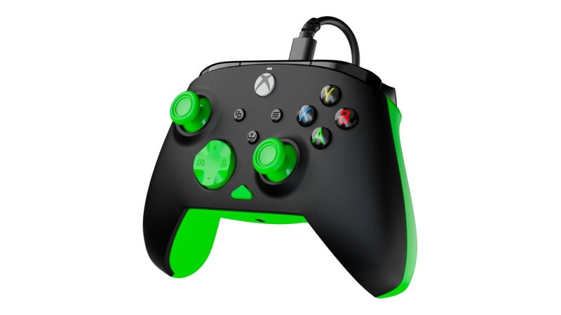 TURTLE BEACH XBOX WIRED REMATCH CONTROLLER BLACK/GREEN - Slika 2