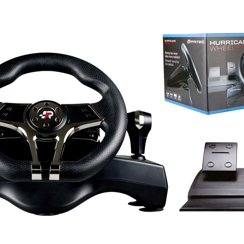 FR-TEC HURRICANE MKII STEERING WHEEL PC, PS4, PS3, SWITCH