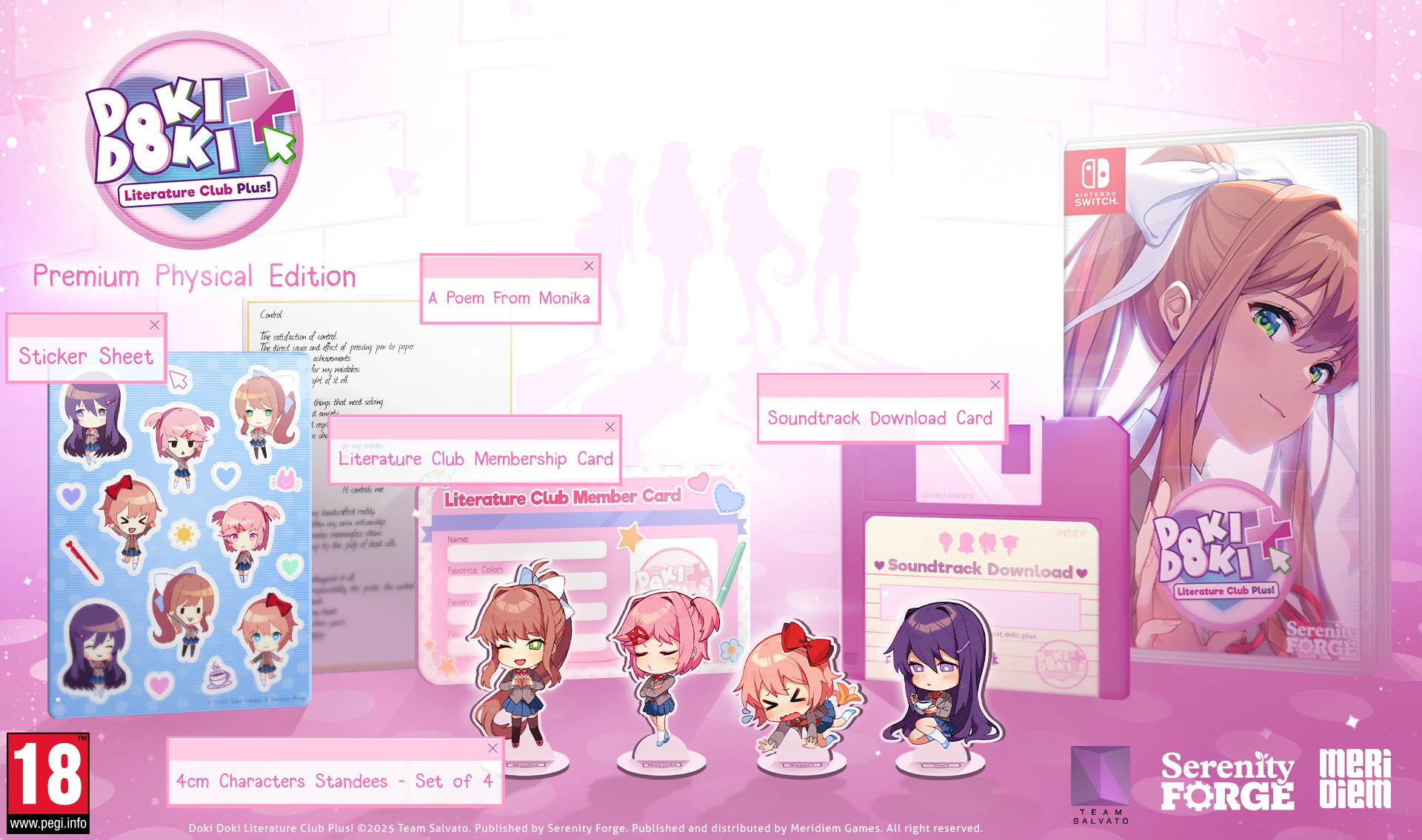 Doki Doki Literature Club Plus! (SWITCH) - Slika 2