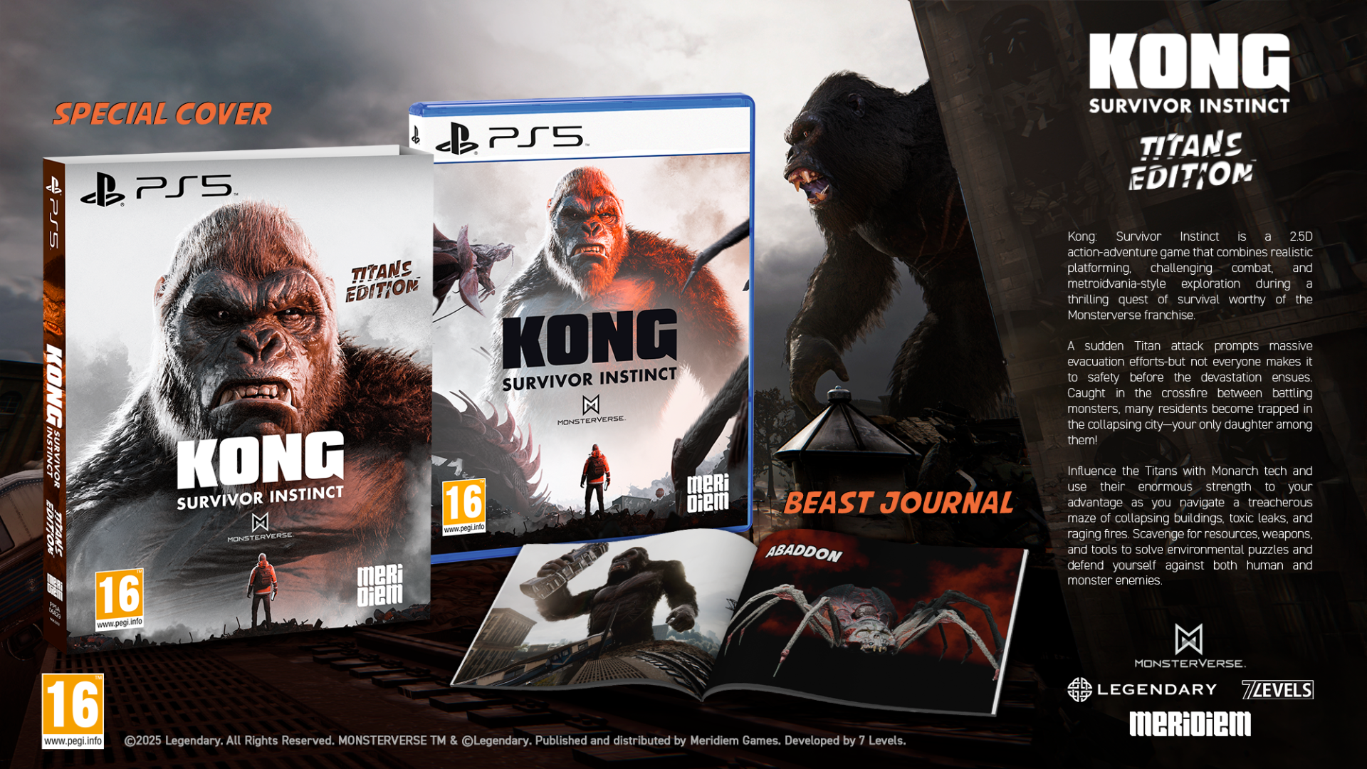 Kong: Survivor Instinct - Titans Edition (Playstation 5) - Slika 3