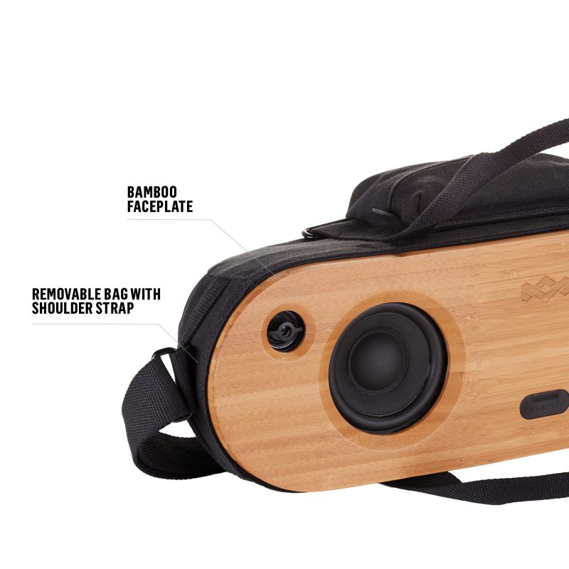 HOUSE OF MARLEY BAG OF RIDDIM 2 SIGNATURE BLACK BLUETOOTH SPEAKER - Slika 3