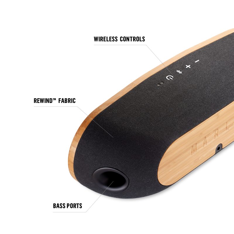 HOUSE OF MARLEY BAG OF RIDDIM 2 SIGNATURE BLACK BLUETOOTH SPEAKER - Slika 4