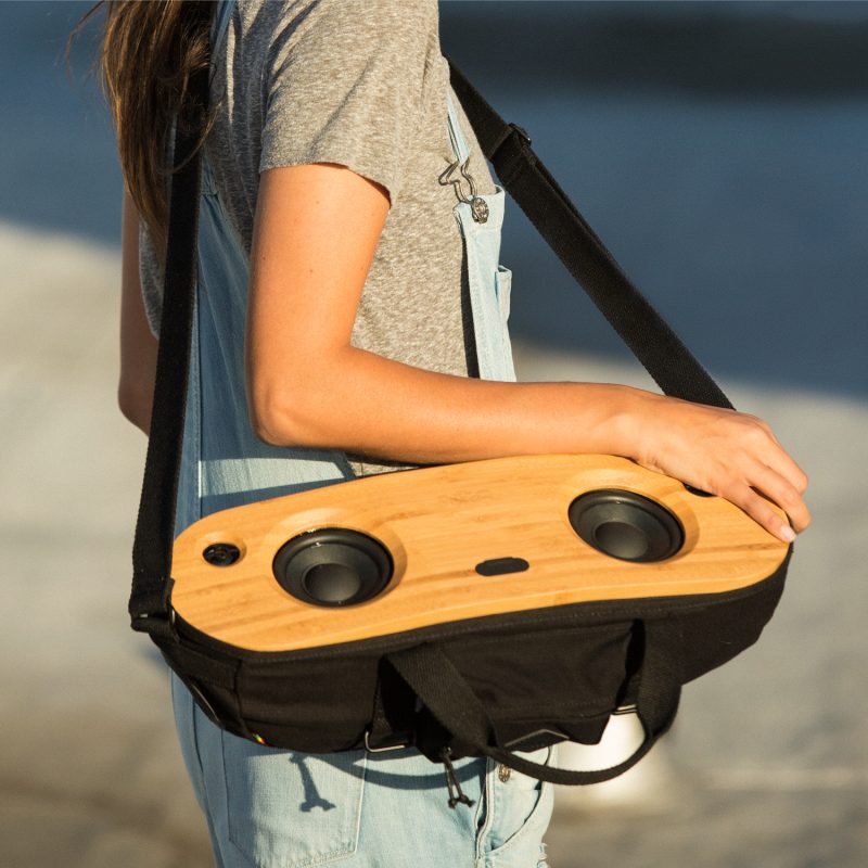 HOUSE OF MARLEY BAG OF RIDDIM 2 SIGNATURE BLACK BLUETOOTH SPEAKER - Slika 6