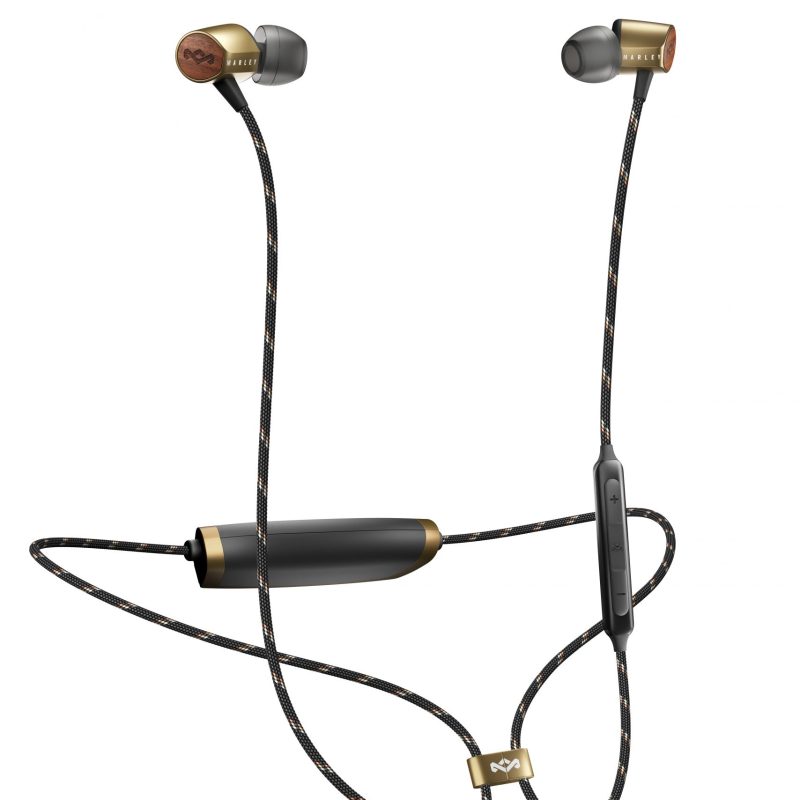 HOUSE OF MARLEY UPLIFT 2 BLUETOOTH BRASS IN-EAR HEADPHONES