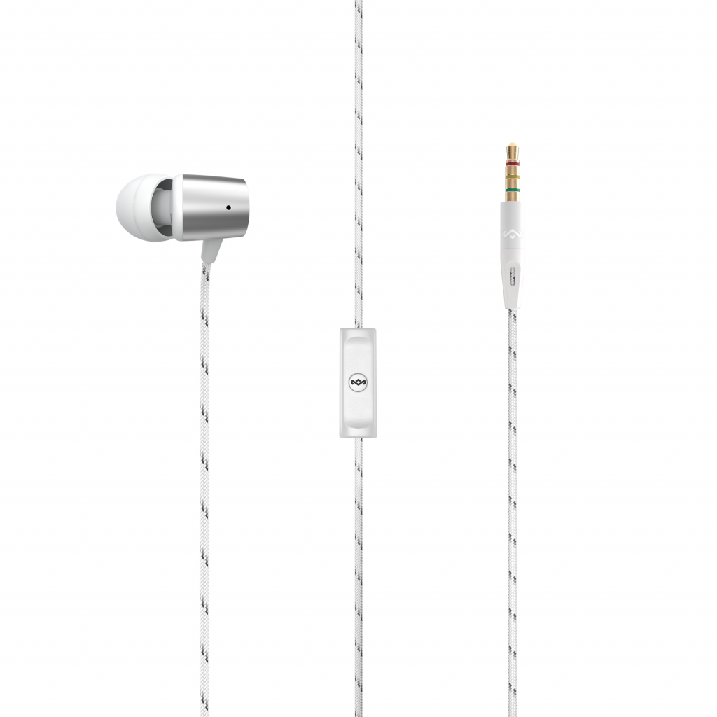 HOUSE OF MARLEY UPLIFT 2.0 SILVER IN-EAR HEADPHONES - Slika 3