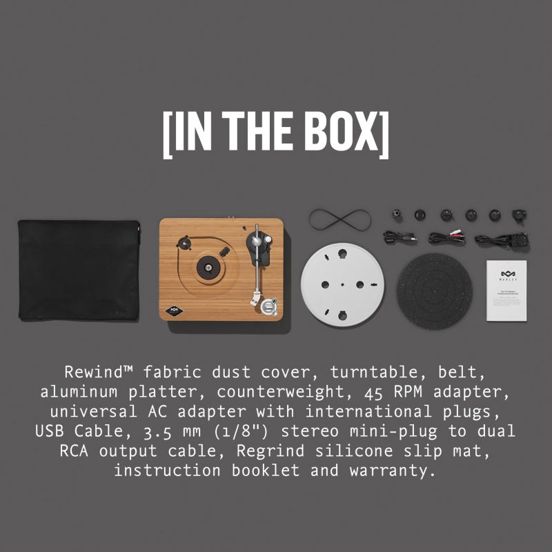 HOUSE OF MARLEY STIR IT UP WIRELESS TURNTABLE - Slika 7