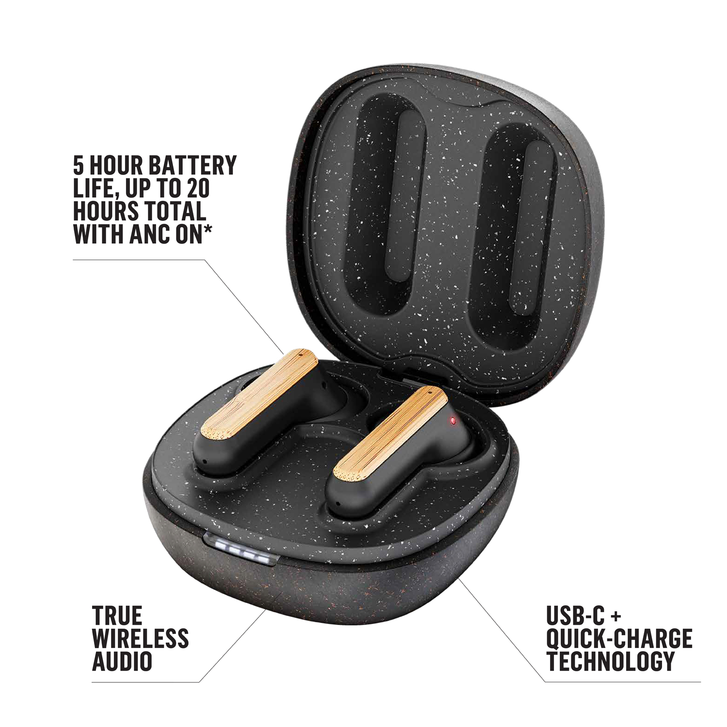 HOUSE OF MARLEY REDEMPTION ANC IN-EAR HEADPHONES - Slika 6