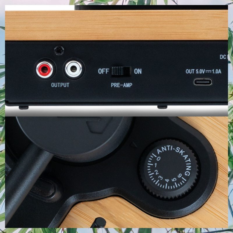 HOUSE OF MARLEY STIR IT UP LUX WIRELESS TURNTABLE SIGNATURE BLACK - Slika 5