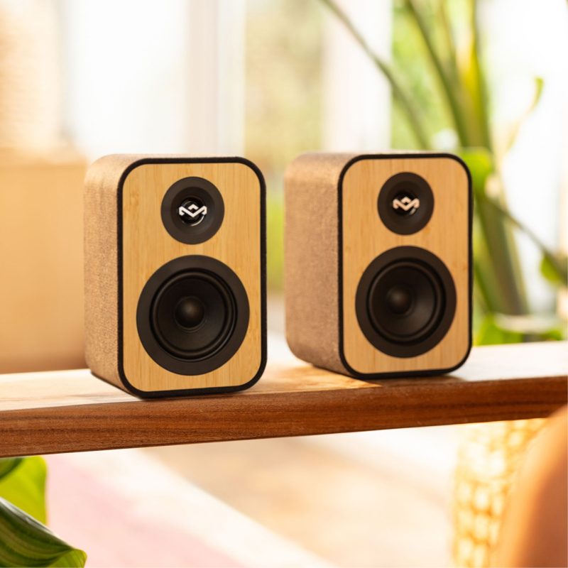 HOUSE OF MARLEY UPLIFT BT BOOKSHELF SPEAKERS SIGNATURE BLACK - Slika 3