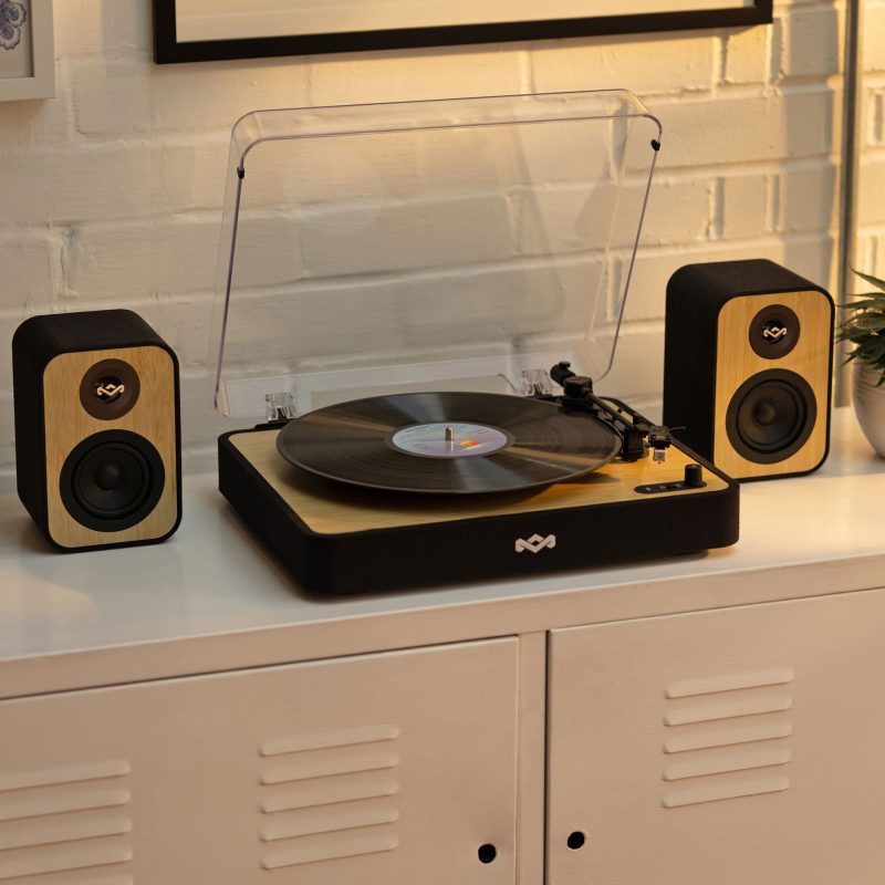 HOUSE OF MARLEY UPLIFT BT BOOKSHELF SPEAKERS SIGNATURE BLACK - Slika 4