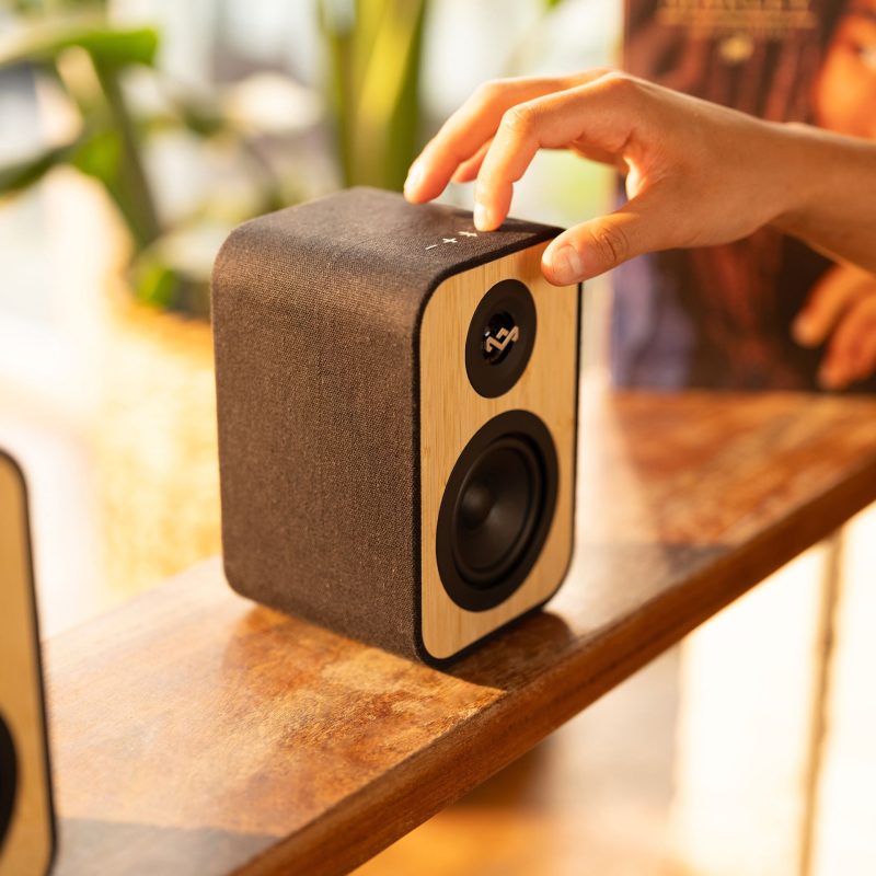 HOUSE OF MARLEY UPLIFT BT BOOKSHELF SPEAKERS SIGNATURE BLACK - Slika 6