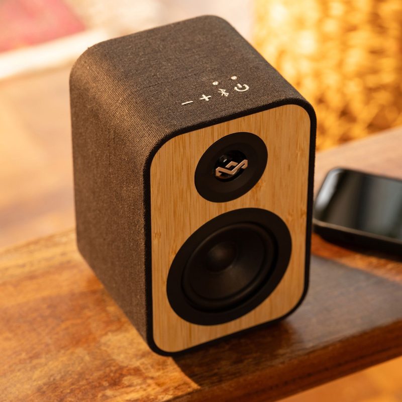 HOUSE OF MARLEY UPLIFT BT BOOKSHELF SPEAKERS SIGNATURE BLACK - Slika 8