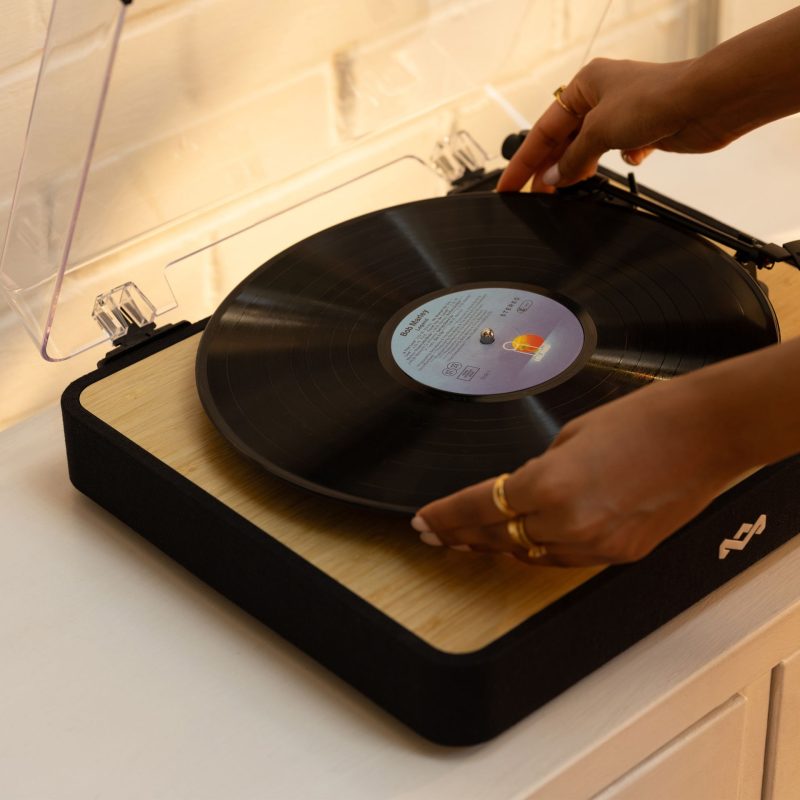 HOUSE OF MARLEY REVOLUTION BT TURNTABLE SIGNATURE BLACK - Slika 3