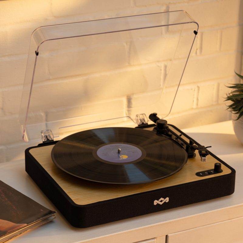 HOUSE OF MARLEY REVOLUTION BT TURNTABLE SIGNATURE BLACK - Slika 6
