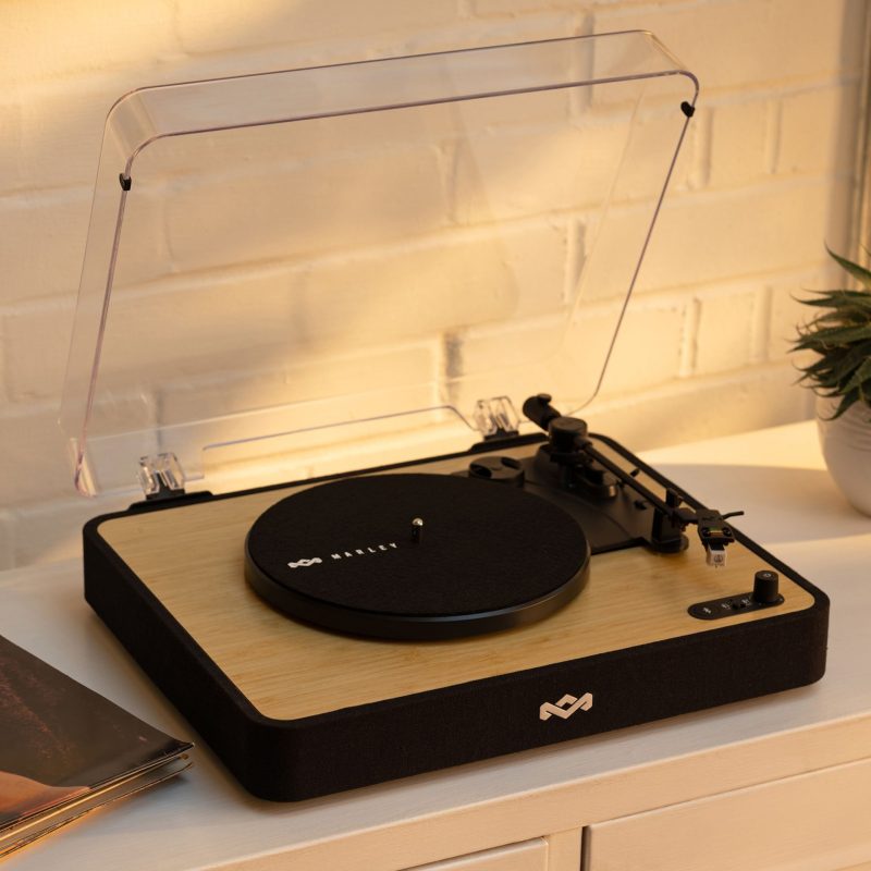 HOUSE OF MARLEY REVOLUTION BT TURNTABLE SIGNATURE BLACK - Slika 8
