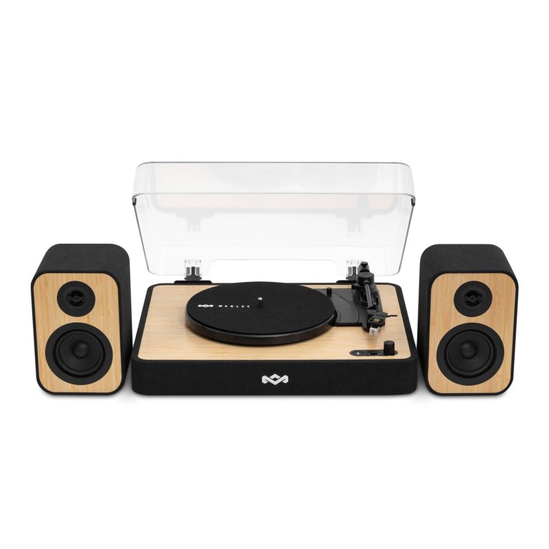 HOUSE OF MARLEY REVOLUTION BT TURNTABLE WITH SPEAKERS SIGNATURE BLACK - Slika 2