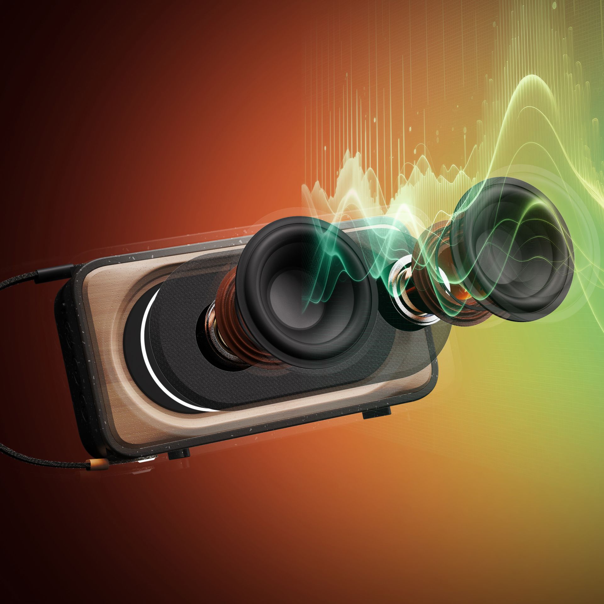 HOUSE OF MARLEY ROOTS SOLAR TRUE WIRELESS SIGNATURE BLACK - Slika 2