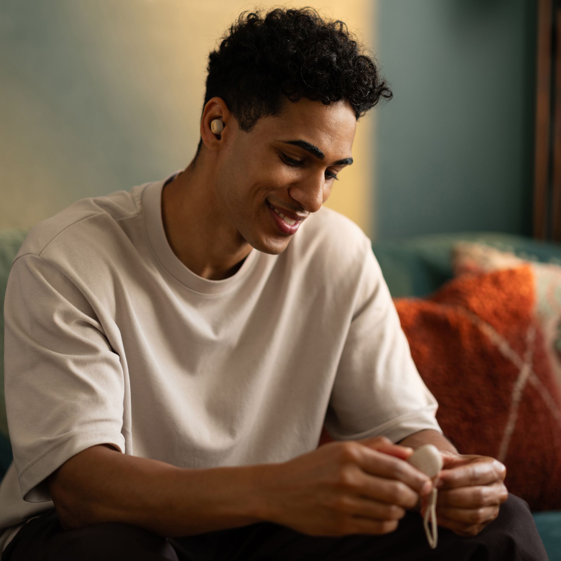 HOUSE OF MARLEY SMILE JAMAICA TWS EPHONES CREAM - Slika 9