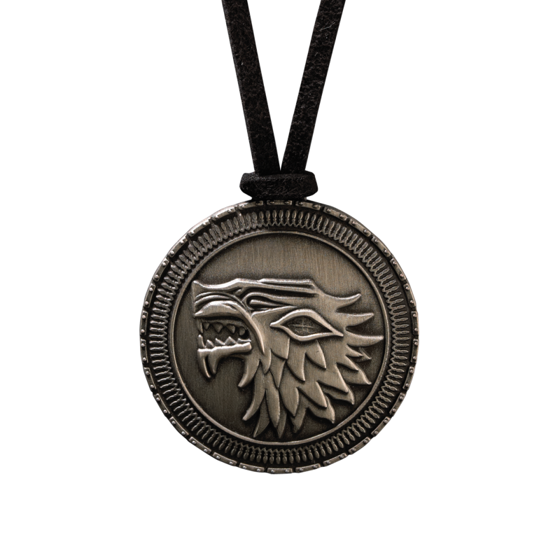 NOBLE COLLECTION Game of Thrones Stark Shield Pendant