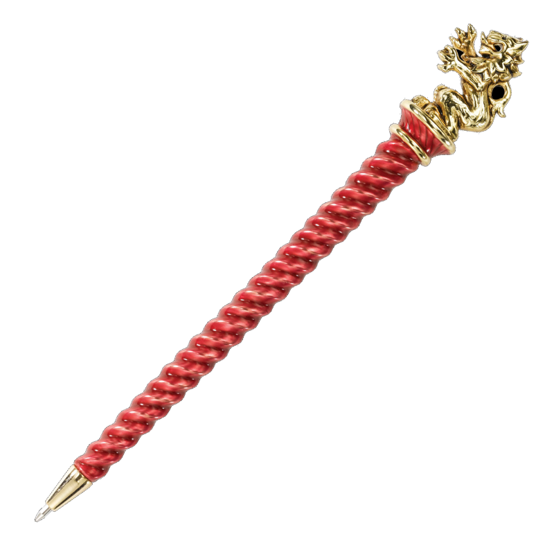 NOBLE COLLECTION Harry Potter Gryffindor Gold Plated Pen