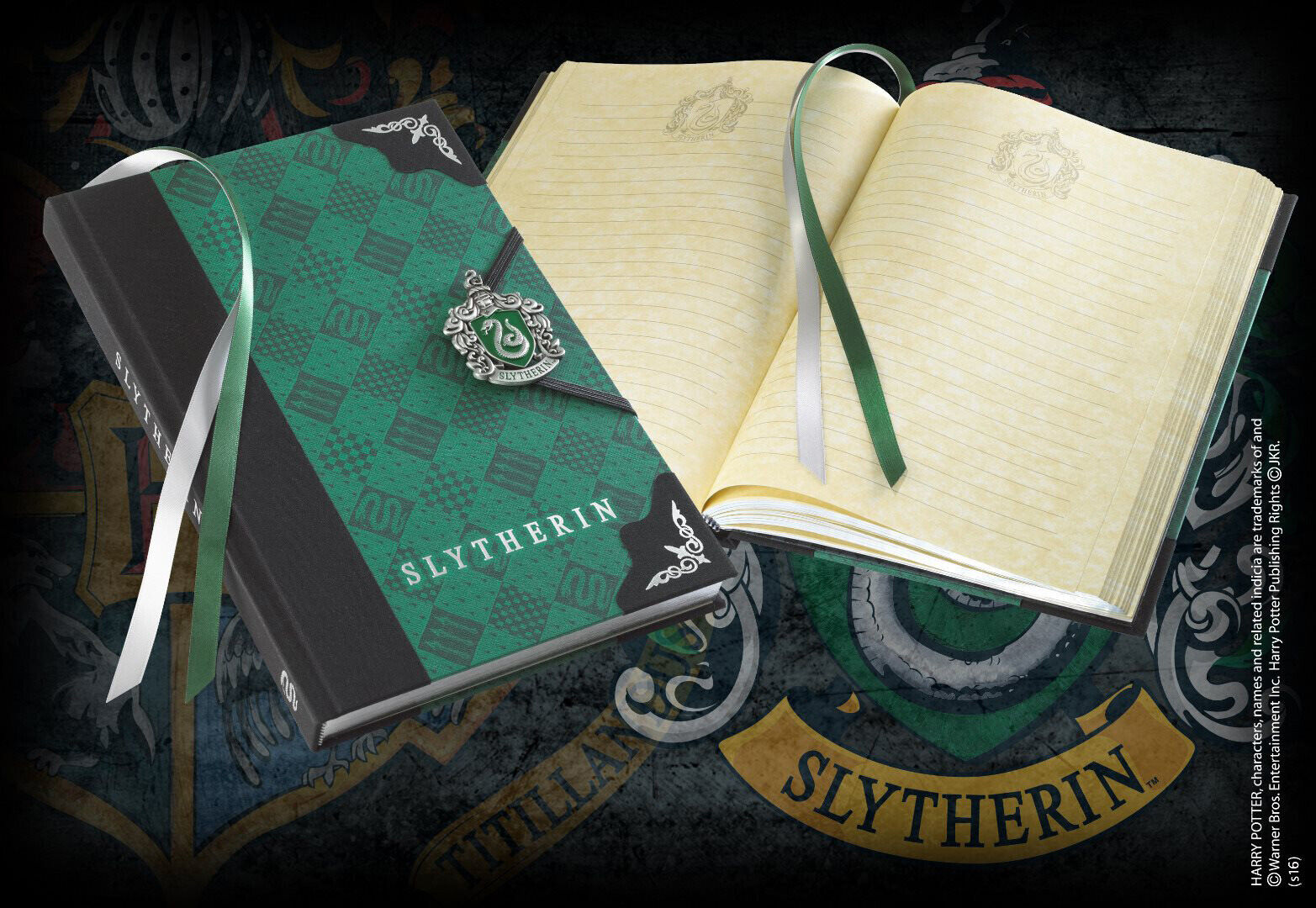 NOBLE COLLECTION Harry Potter Slytherin Journal - Slika 5