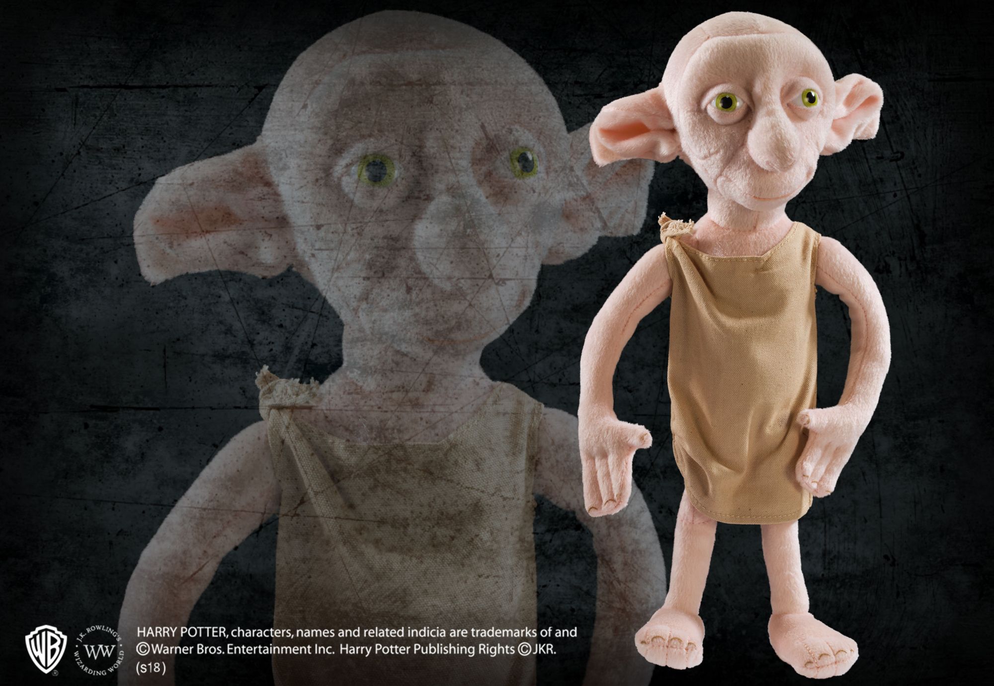 NOBLE COLLECTION Harry Potter Dobby Plush