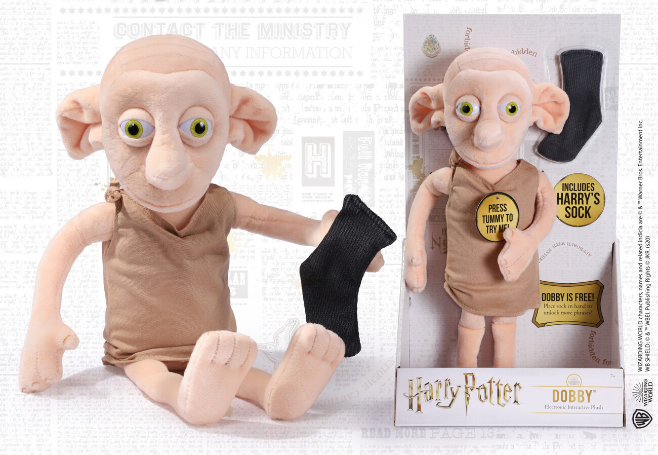 NOBLE COLLECTION Harry Potter Dobby Plush - Slika 4