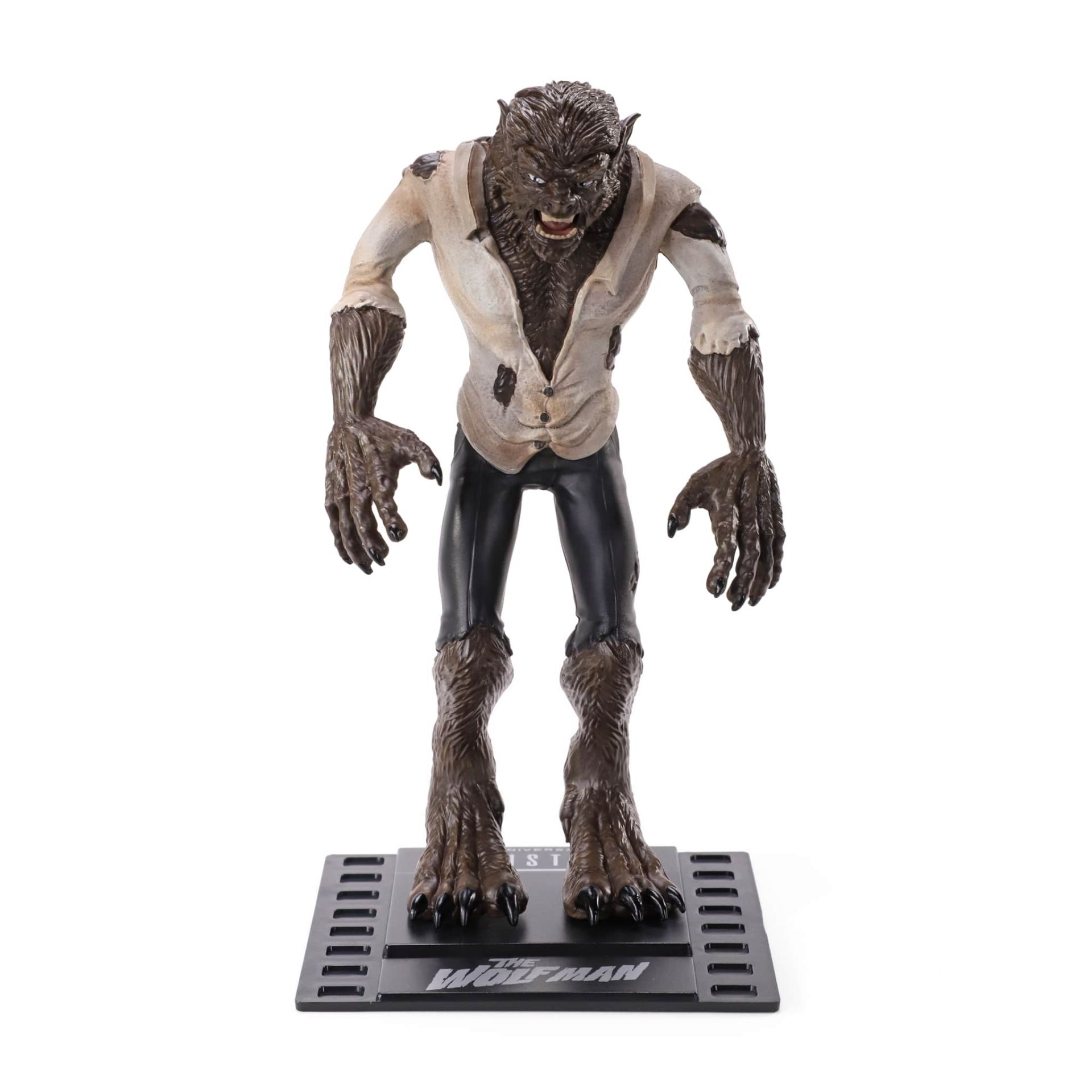 NOBLE COLLECTION Bendyfig Universal monsters Wolfman figurica - Slika 3