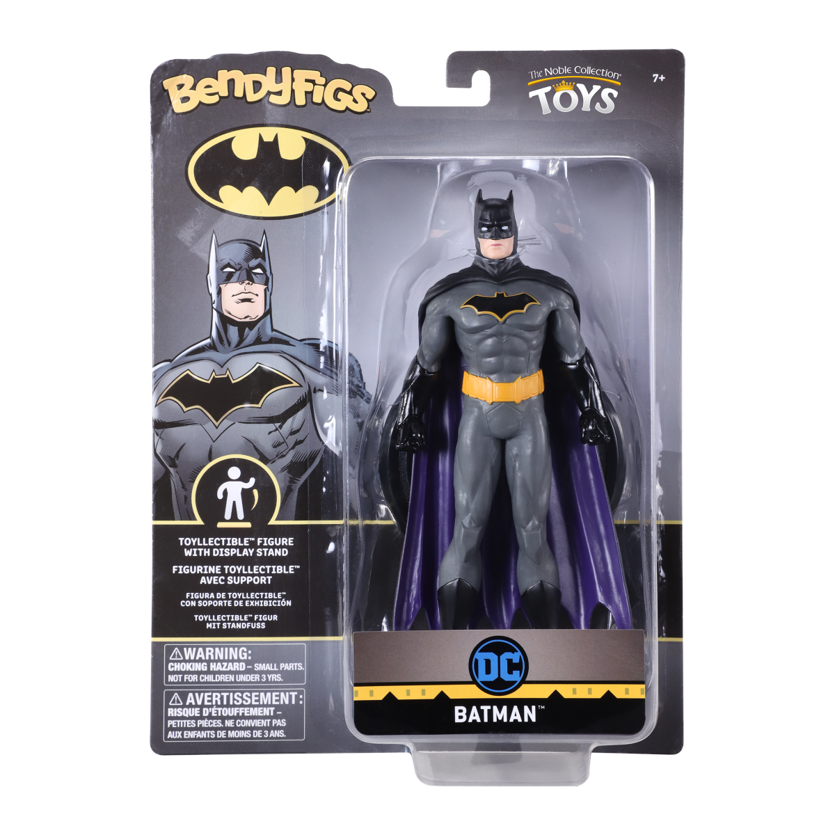 NOBLE COLLECTION Bendyfigs DC Batman (Comic) Batman Figurine - Slika 8