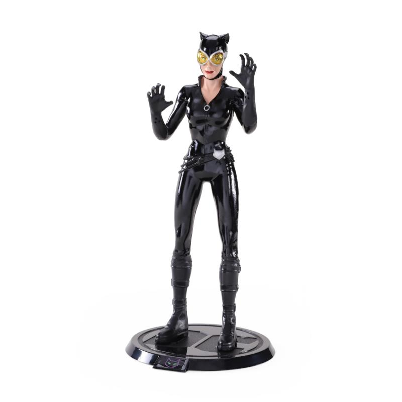 NOBLE COLLECTION Bendyfigs DC Batman (Comic) Catwoman Figurine