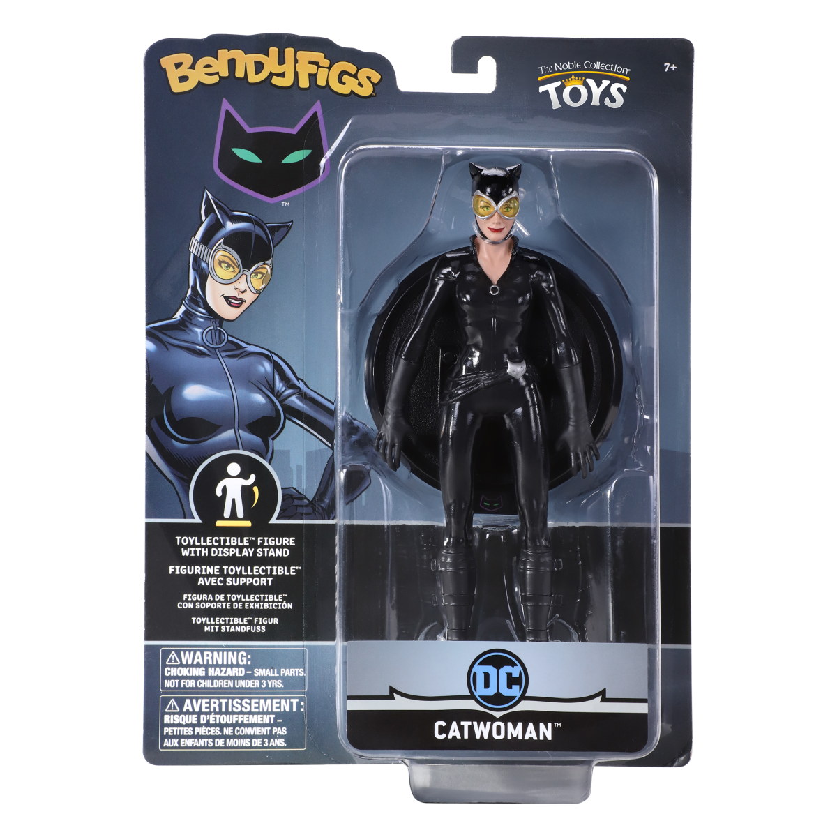 NOBLE COLLECTION Bendyfigs DC Batman (Comic) Catwoman Figurine - Slika 8