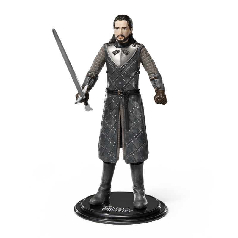 NOBLE COLLECTION Bendyfig Game of Thrones Jon Snow Figurine