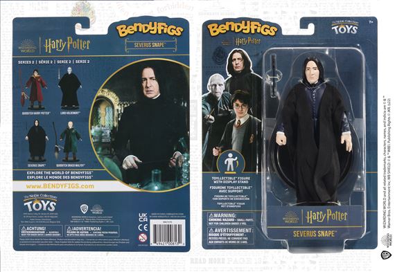 NOBLE COLLECTION Bendyfigs Harry Potter Severus Snape Figurine - Slika 4