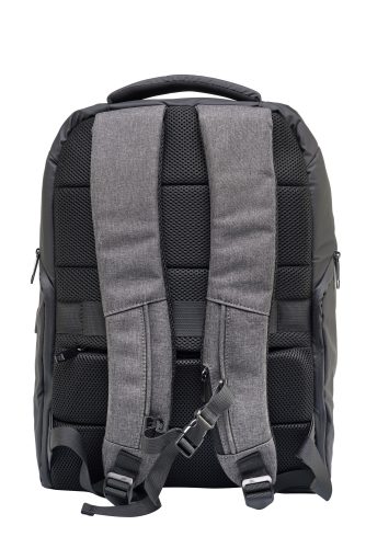 MOYE TRAILBLAZER 15.6" RUKSAK - Prednja strana MOYE Trailblazer 15.6 ruksaka u sivo-crnoj boji s modernim dizajnom i vanjskim džepovima.