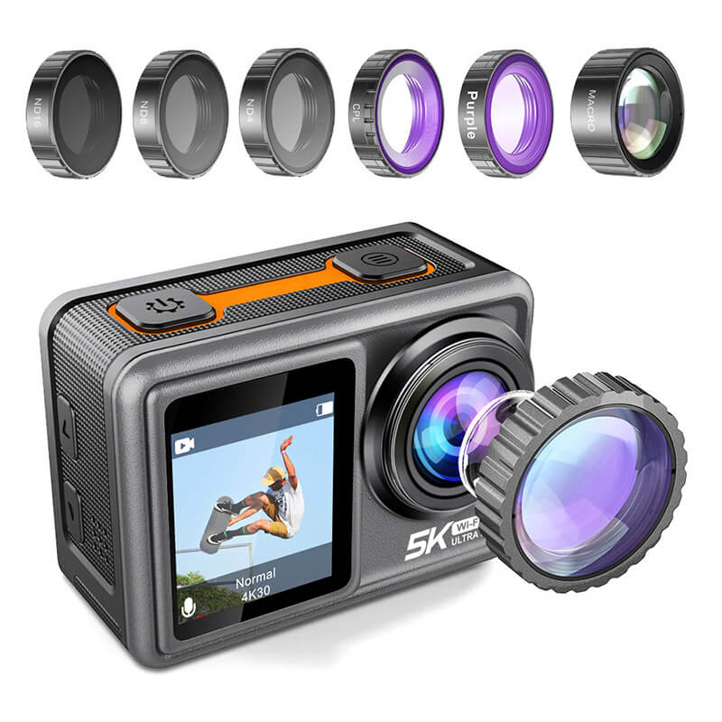 MOYE VENTURE 5K DUO ACTION CAMERA - Slika 2