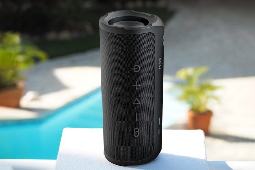 Vanjski prikaz MOYE Beat zvučnika otporan na vodu i prašinu (IPX7).