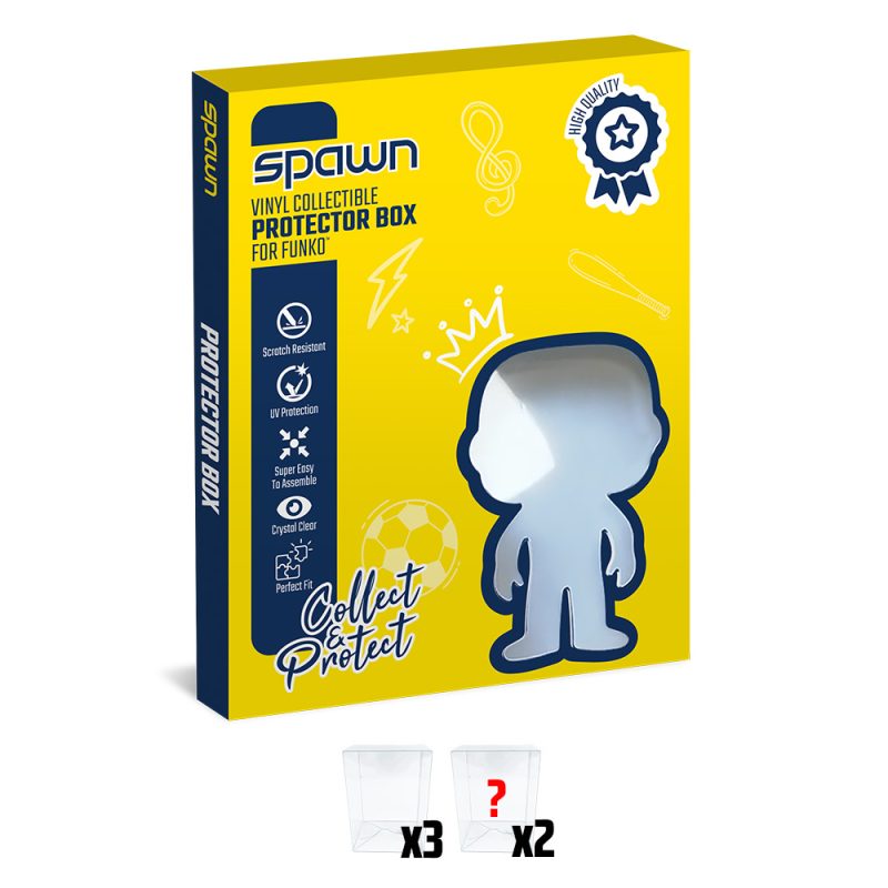 SPAWN Protector box 3+2 Pack zaštita za kolekcionarske figurice