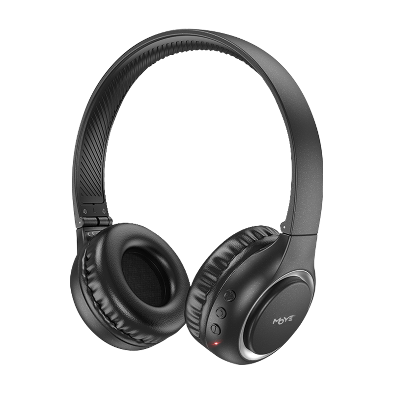 MOYE ENYO FOLDABLE BT HEADPHONES BLACK
