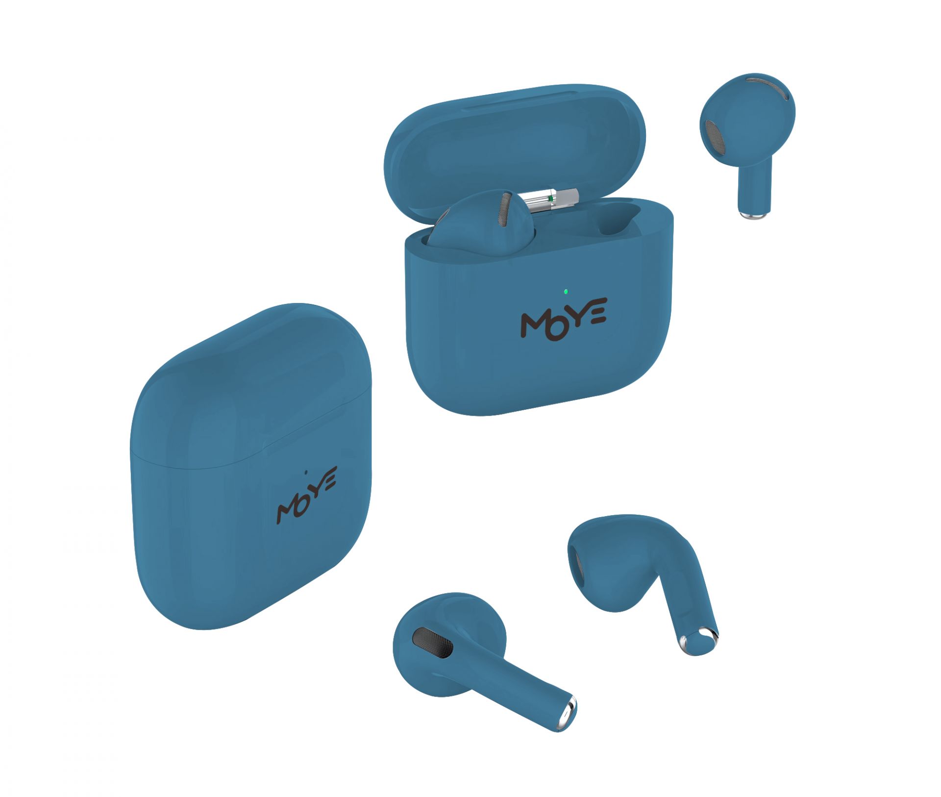 MOYE AURRAS 3 LITE TRUE WIRELESS EARPHONE BLUE - Slika 2