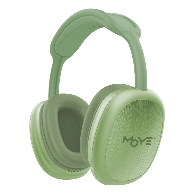 MOYE STELLAR BT HEADPHONES WITH MICROPHONE GREEN