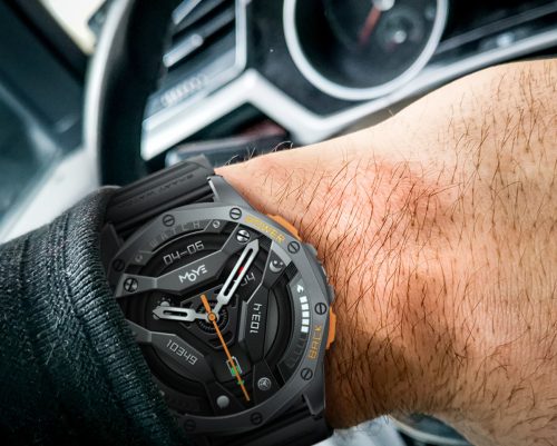 Moye NAVX Pro GPS pametni sat crne boje s prikazom zaslona