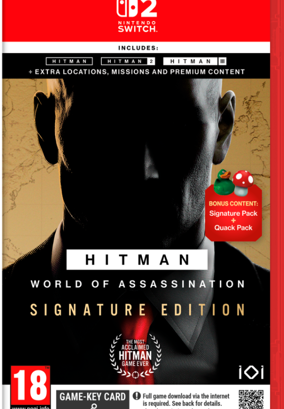 Hitman World of Assassination - Nintendo