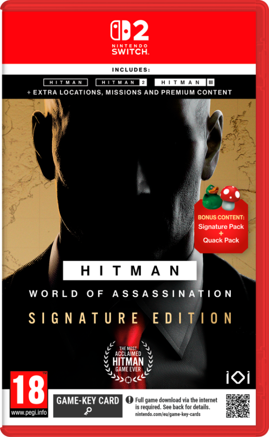 Hitman World of Assassination - Nintendo