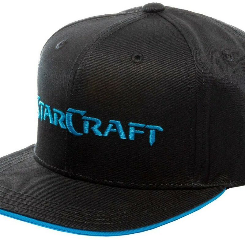 JINX STARCRAFT II SUPPLY SNAPBACK HAT BLACK