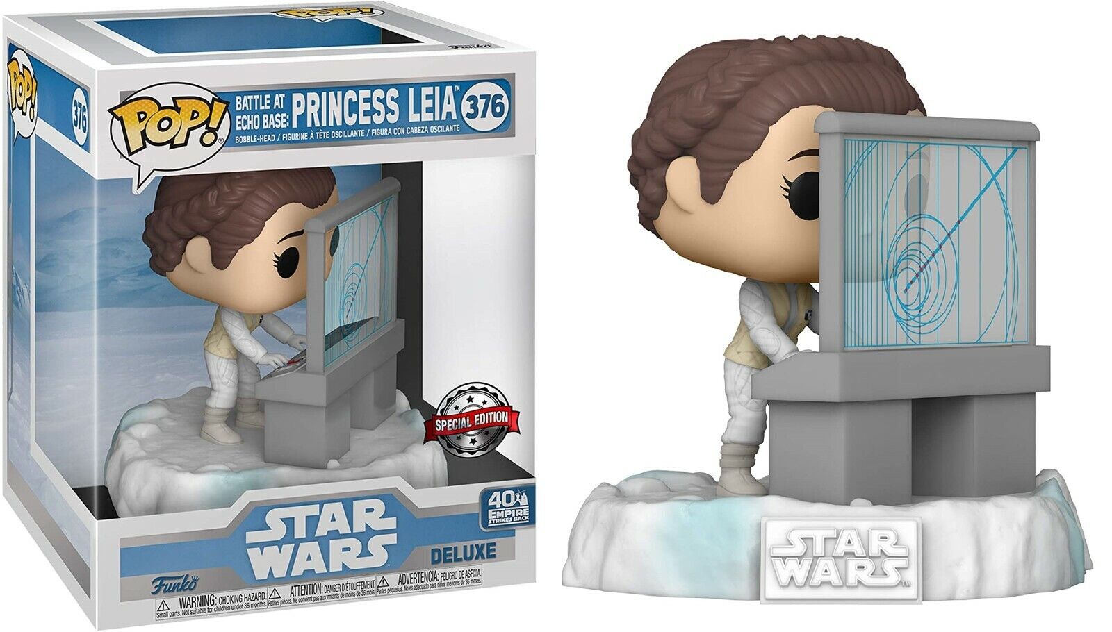 FUNKO POP DELUXE: STAR WARS - PRINCESS LEIA (BATTLE AT THE ECHO BASE) - Slika 3