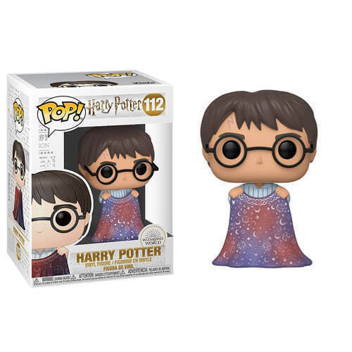 FUNKO POP HP: HP- HARRY W/INVISIBILITY CLOAK